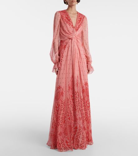 Etro Robe en soie à imprimé - Etro - Modalova