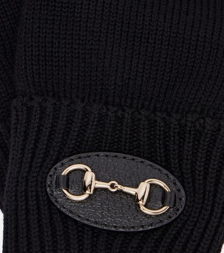 Gucci Gants Horsebit en laine - Gucci - Modalova