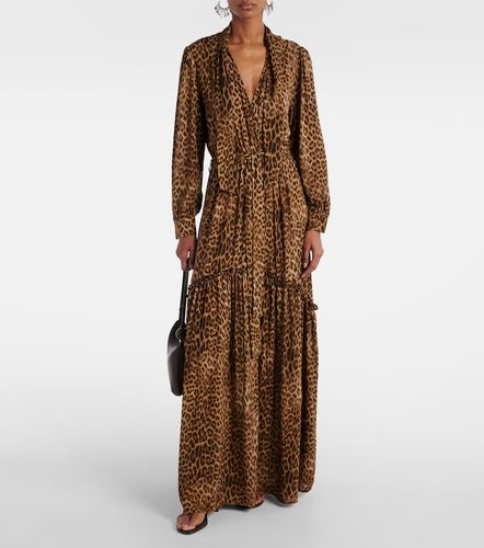Robe longue Skylar à imprimé léopard - Melissa Odabash - Modalova