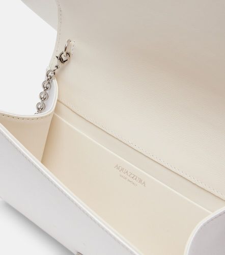 Pochette Bow Tie Mini en satin - Aquazzura - Modalova