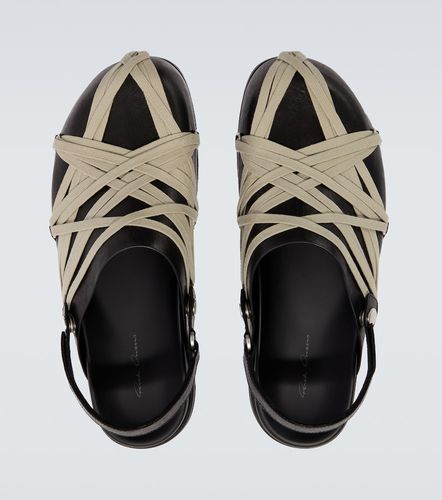 Rick Owens Mules Megalace en cuir - Rick Owens - Modalova