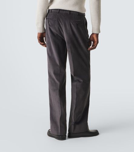Pantalon ample Amo en velours côtelé de coton - Saman Amel - Modalova