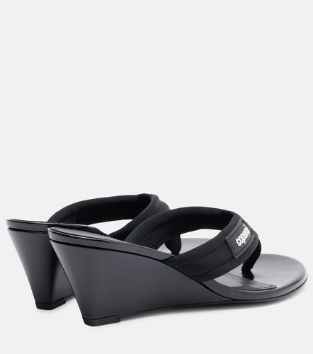 Coperni Mules compensées à logo - Coperni - Modalova