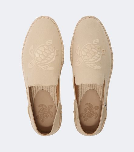 Espadrilles brodées en toile - Vilebrequin - Modalova