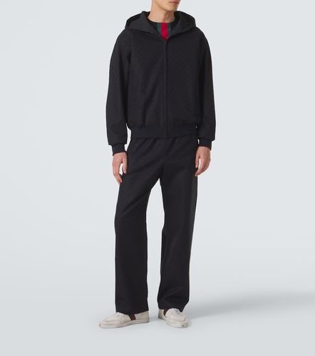 Gucci Pantalon droit en toile GG - Gucci - Modalova
