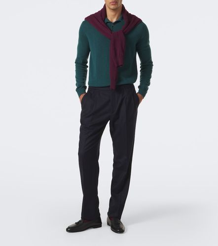 Pantalon droit en laine vierge - Rubinacci - Modalova
