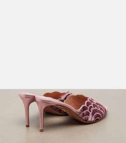 Aquazzura Mules Ce Soir à sequins - Aquazzura - Modalova