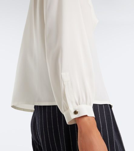 Blouse en soie à col lavallière - Max Mara - Modalova