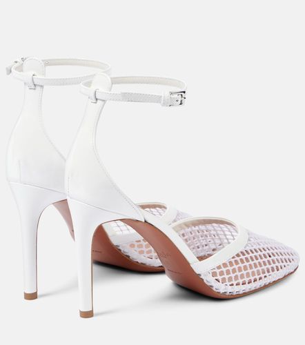 Alaïa Escarpins en mesh et cuir - Alaia - Modalova