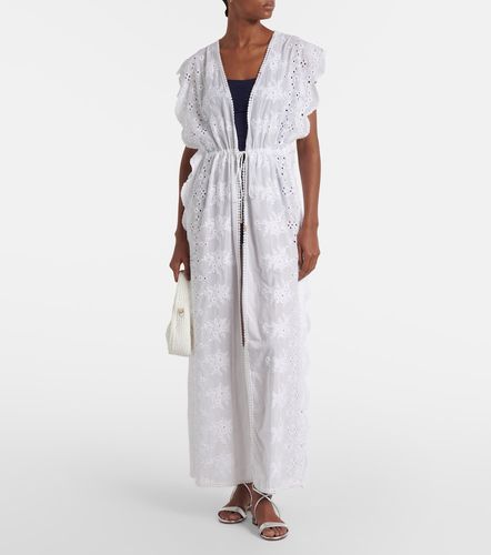 Robe de plage Talitha en coton à broderies - Melissa Odabash - Modalova