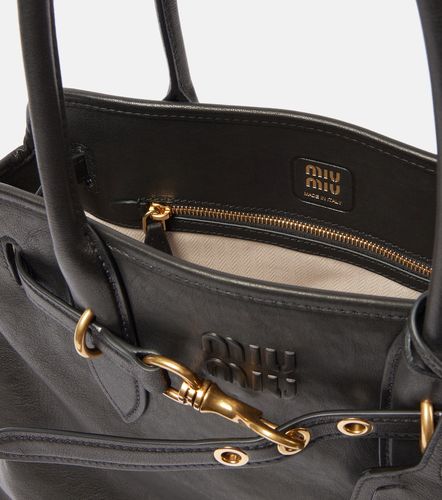 Miu Miu Sac Aventure Large en cuir - Miu Miu - Modalova