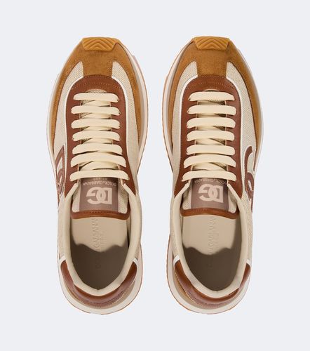 Baskets DG Cushion à empiècements en daim - Dolce&Gabbana - Modalova