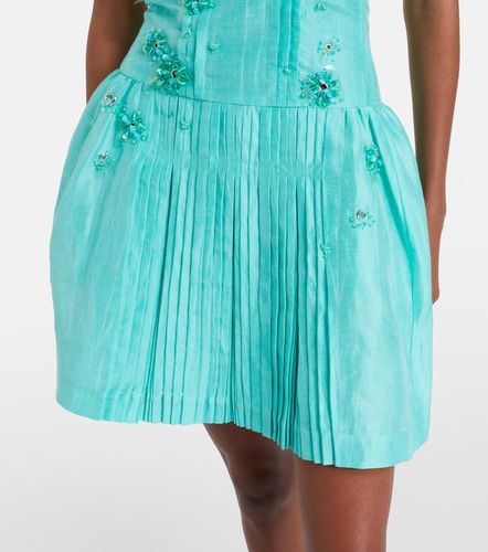 Robe en lin mélangé à ornements - Shushu/Tong - Modalova