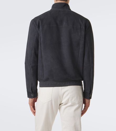 Canali Veste bomber en daim - Canali - Modalova