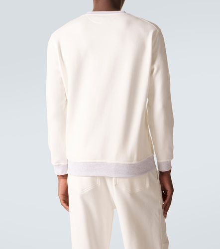 Sweat-shirt en jersey de coton - Brunello Cucinelli - Modalova