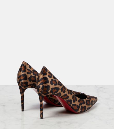 Escarpins Kate 85 en satin - Christian Louboutin - Modalova