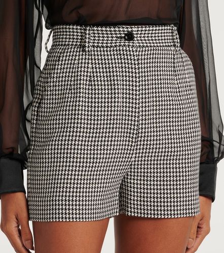 Short taille haute en laine mélangée - Dolce&Gabbana - Modalova