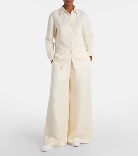 Pantalon ample Gelos en lin et soie - Gabriela Hearst - Modalova