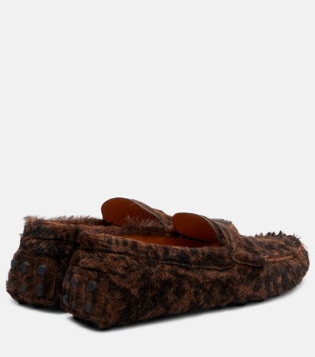 Mocassins Gommino en cuir façon poulain - Tod's - Modalova