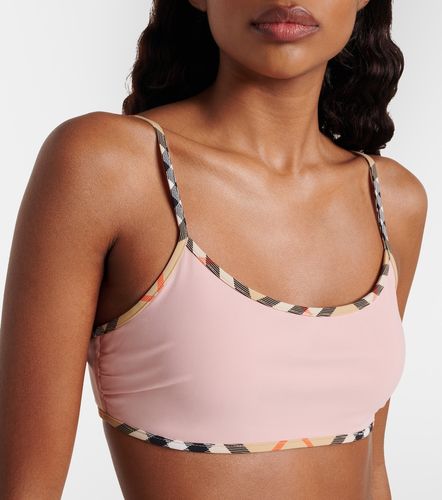 Haut de bikini Check - Burberry - Modalova