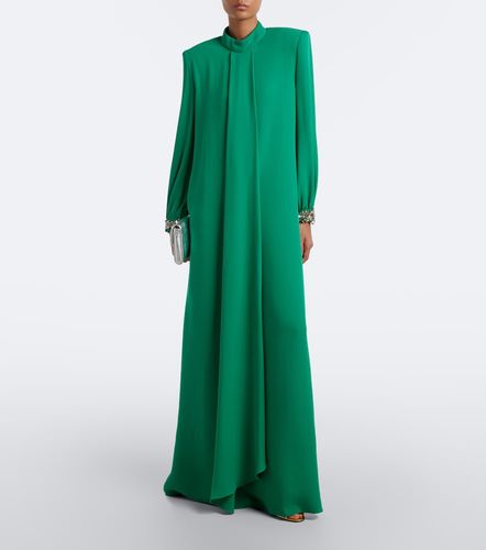 Robe longue Cady Couture en soie à cristaux - Valentino - Modalova