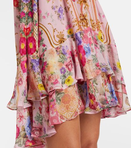 Camilla Robe en soie à fleurs - Camilla - Modalova