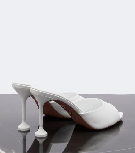 Aquazzura Mules Bisous en cuir - Aquazzura - Modalova