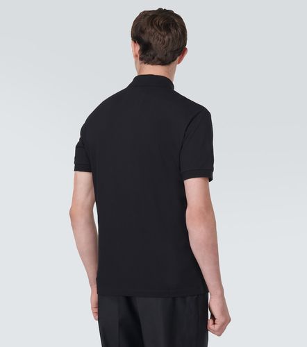 Polo en coton mélangé - Giorgio Armani - Modalova