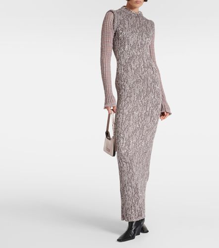 Robe longue en jacquard à sequins - Acne Studios - Modalova