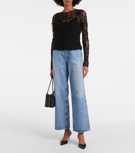 Top en dentelle de coton - Polo Ralph Lauren - Modalova