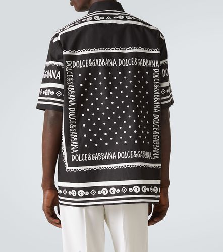 Chemise Bandana en coton - Dolce&Gabbana - Modalova