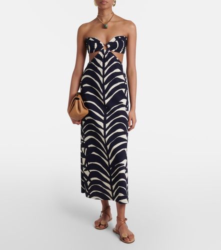 Robe longue Ocean Layers imprimée - Johanna Ortiz - Modalova