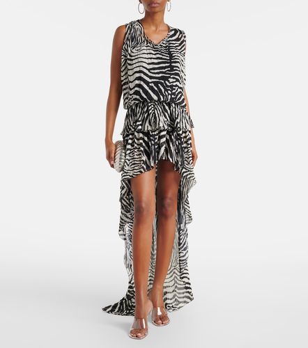 Robe asymétrique imprimée - Blumarine - Modalova