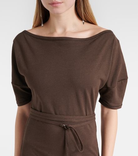 Lemaire Robe midi en coton et lin - Lemaire - Modalova