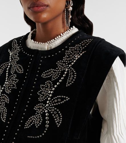 Veste sans manches Poppy à ornements - Isabel Marant - Modalova
