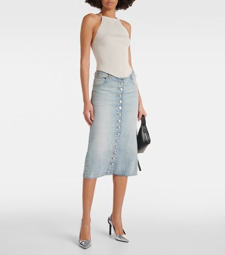 Courrèges Jupe midi Multiflex en denim - Courreges - Modalova