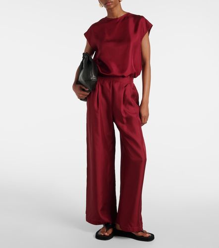 Pantalon palazzo Isola en soie - Asceno - Modalova