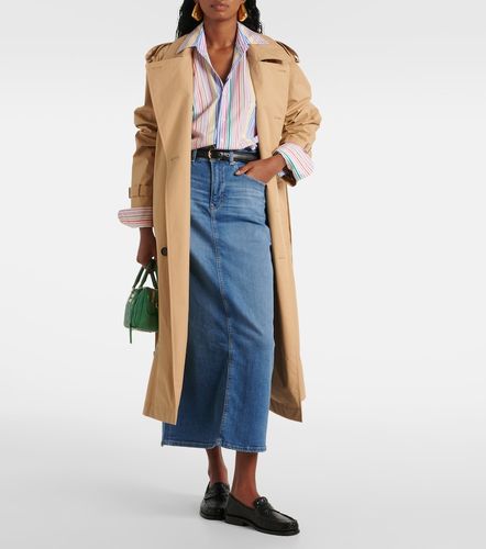 Jupe midi en denim taille haute - AG Jeans - Modalova