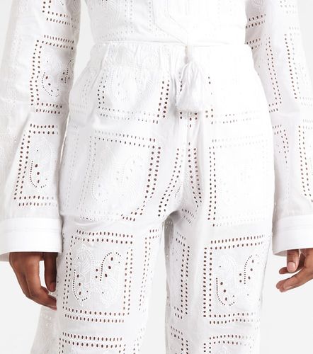Tory Burch Pantalon court en coton - Tory Burch - Modalova