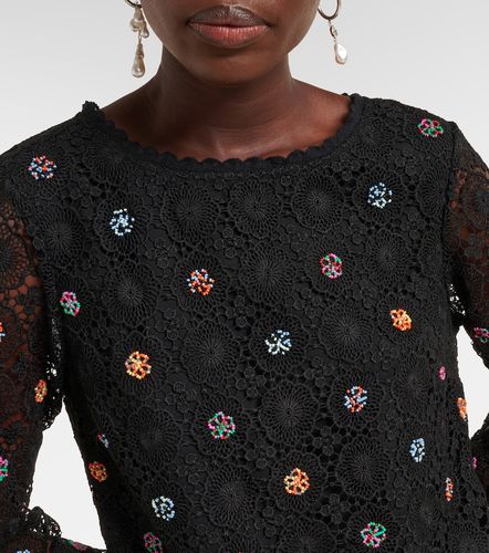 Robe Mylene en crochet à perles - Rixo - Modalova
