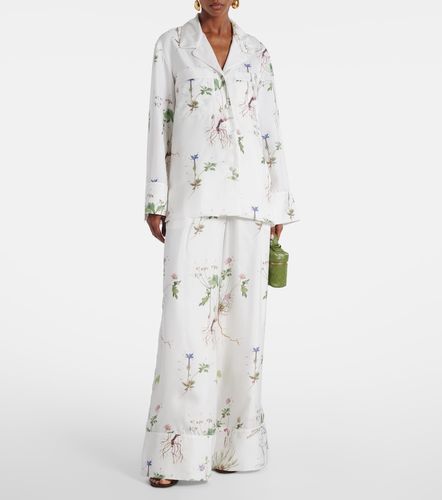Erdem Chemise en soie à fleurs - Erdem - Modalova