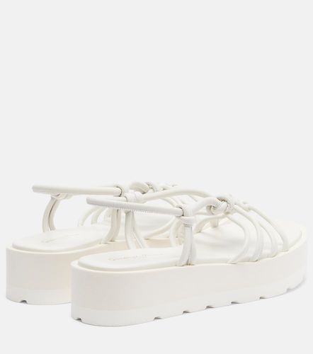 Sandales Hebe à plateau en cuir - Gianvito Rossi - Modalova