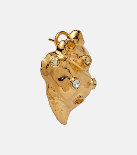 Boucles d’oreilles Seashell à cristaux - Oscar de la Renta - Modalova