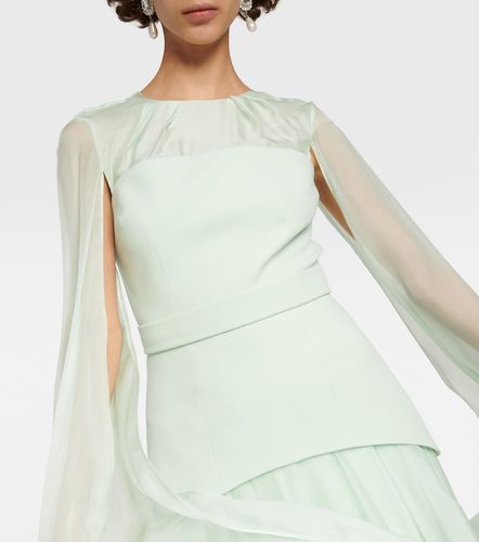 Robe longue Gloria crêpe de soie - Safiyaa - Modalova