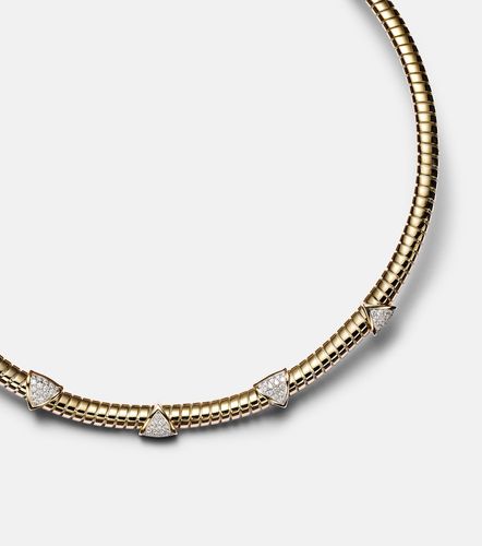 Collier Trisolina en or 18 ct et diamants - Marina B - Modalova