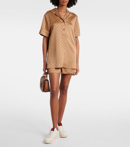Gucci Blouse GG en satin - Gucci - Modalova