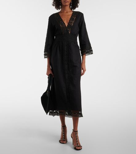 Robe midi Veona en lin et coton - Marant Etoile - Modalova