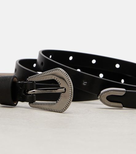Ceinture Slim en cuir - Brunello Cucinelli - Modalova