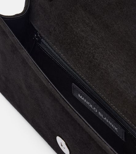 Pochette Maygot en daim - Manolo Blahnik - Modalova
