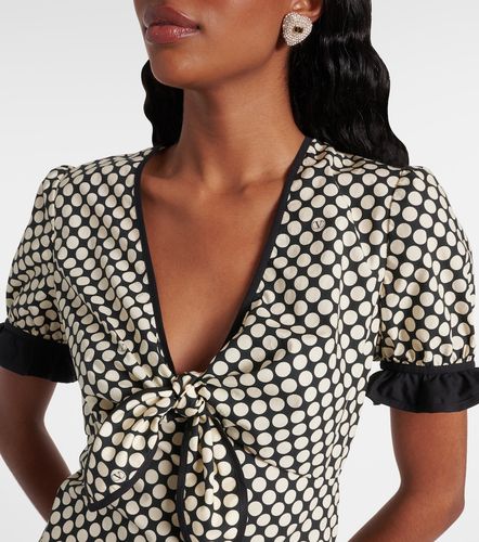 Valentino Robe en coton à pois - Valentino - Modalova
